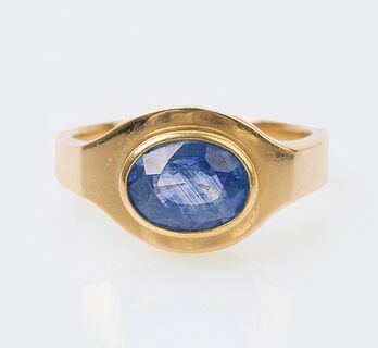 Saphir-Goldring