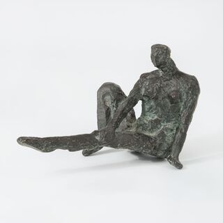 A Seated Female Nude