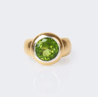 A Peridot Ring