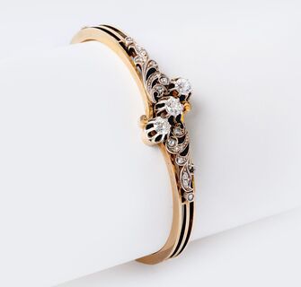 Belle Epoque Diamant-Armreif