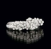 A high-carat, fine-white Diamond Bracelet - image 4