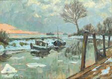 Ice on the Elbe - image 1