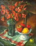 Stilleben mit Blumen und Früchten - Bild 1