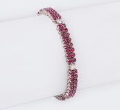 A Ruby Diamond Bracelet