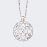 An Idylle Blossom Medaillon Pendant on Necklace - image 1