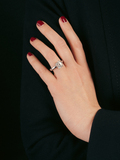 Hochkarätiger Solitär-Ring im Emerald Cut - Bild 3