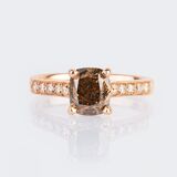 Fancy-Diamant-Ring - Bild 1