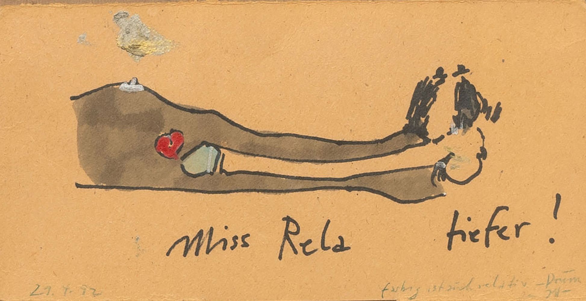 Horst Janssen - Miss Relatiefer Miss Relatiefer