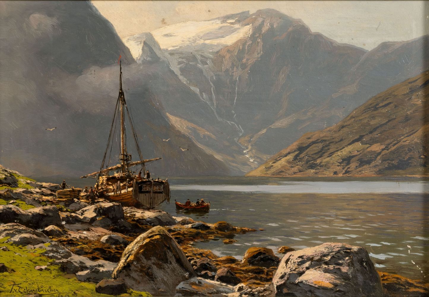 In the Esefjord near Balholm