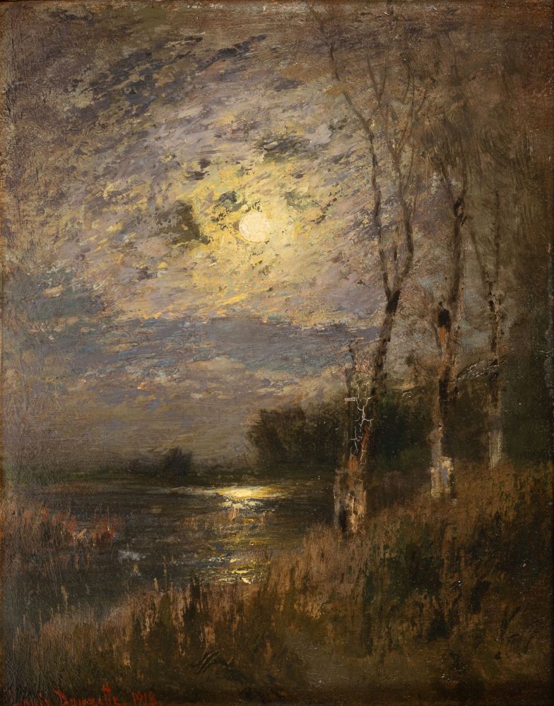 Louis Douzette - Mondnacht im Moor Mondnacht im Moor