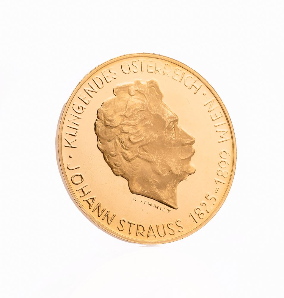 Goldmedaille 'Johann Strauß' Goldmedaille 'Johann Strauß'
