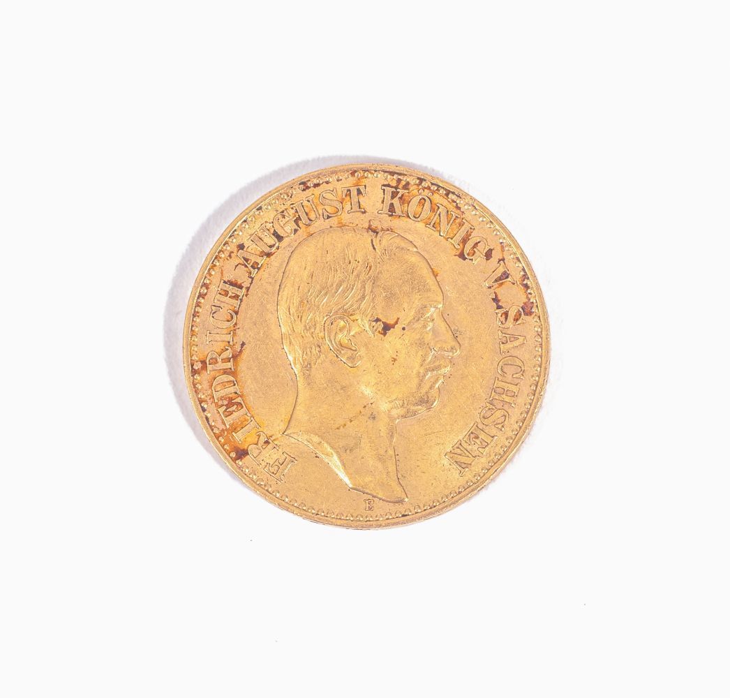 Satz von 12 Goldmünzen '20 Mark Deutsches Reich' - Bild 10