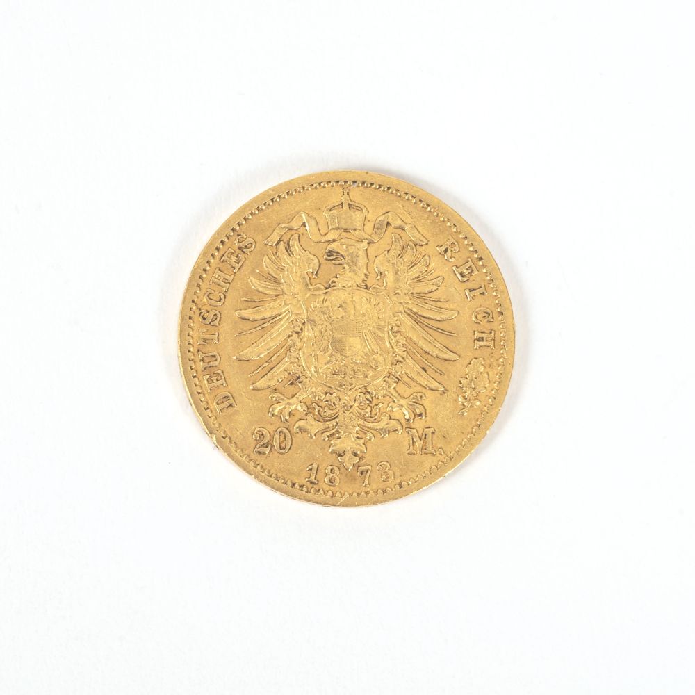 Satz von 12 Goldmünzen '20 Mark Deutsches Reich' - Bild 3