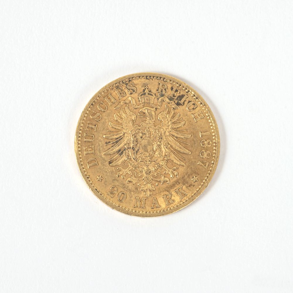 Satz von 12 Goldmünzen '20 Mark Deutsches Reich' - Bild 6