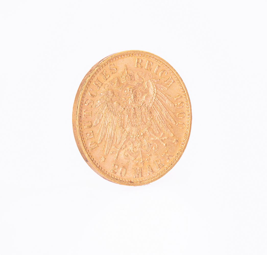 Zwei Goldmünzen '20 Mark Deutsches Reich' - Bild 2