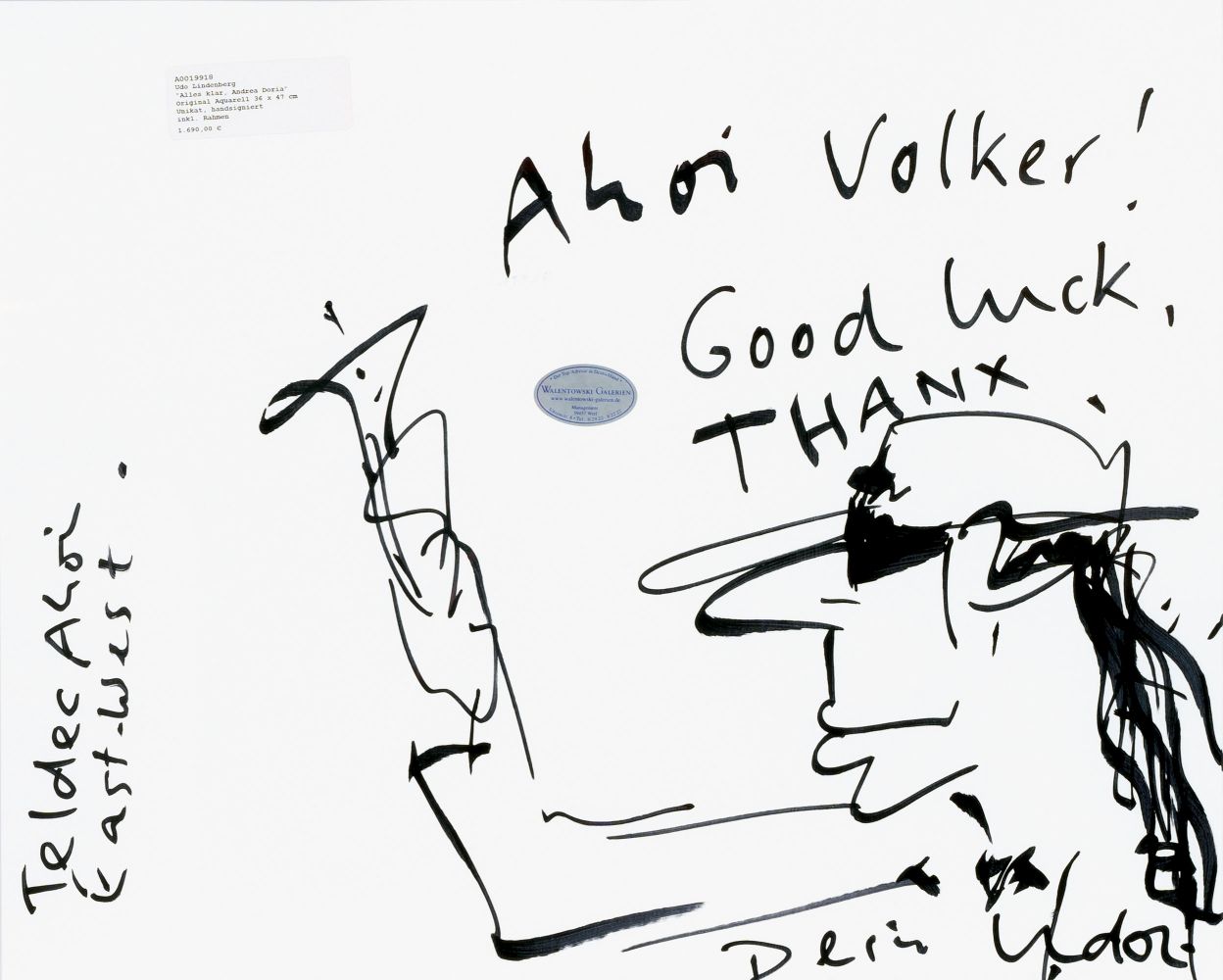 Udo Lindenberg - Ahoi Volker! Ahoi Volker!