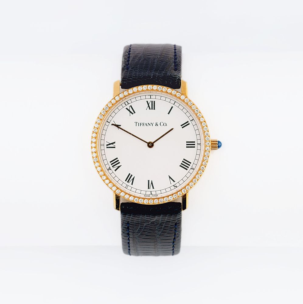 A Wristwatch with Diamonds