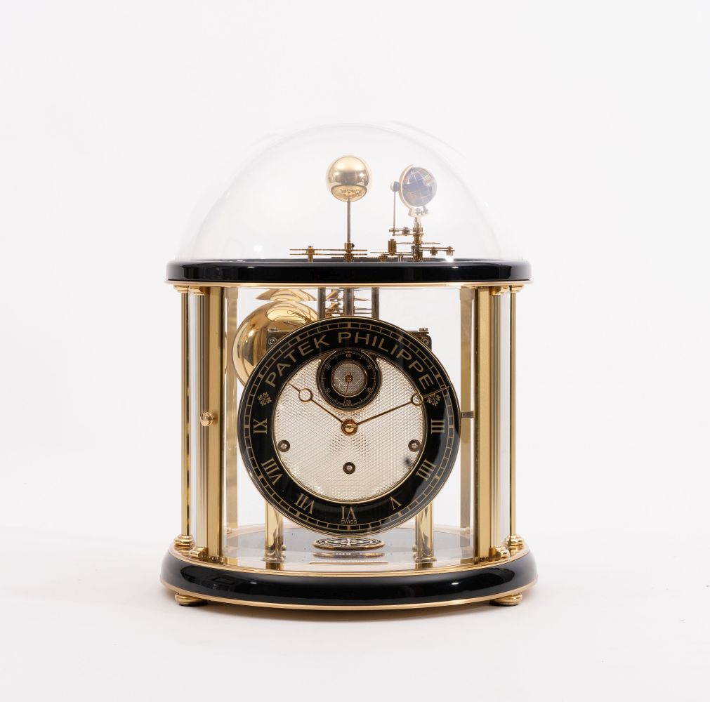 A rare, large Tellurium Tableclock Grand Sovereign with Westminster carillon by Franz Hermle - image 2