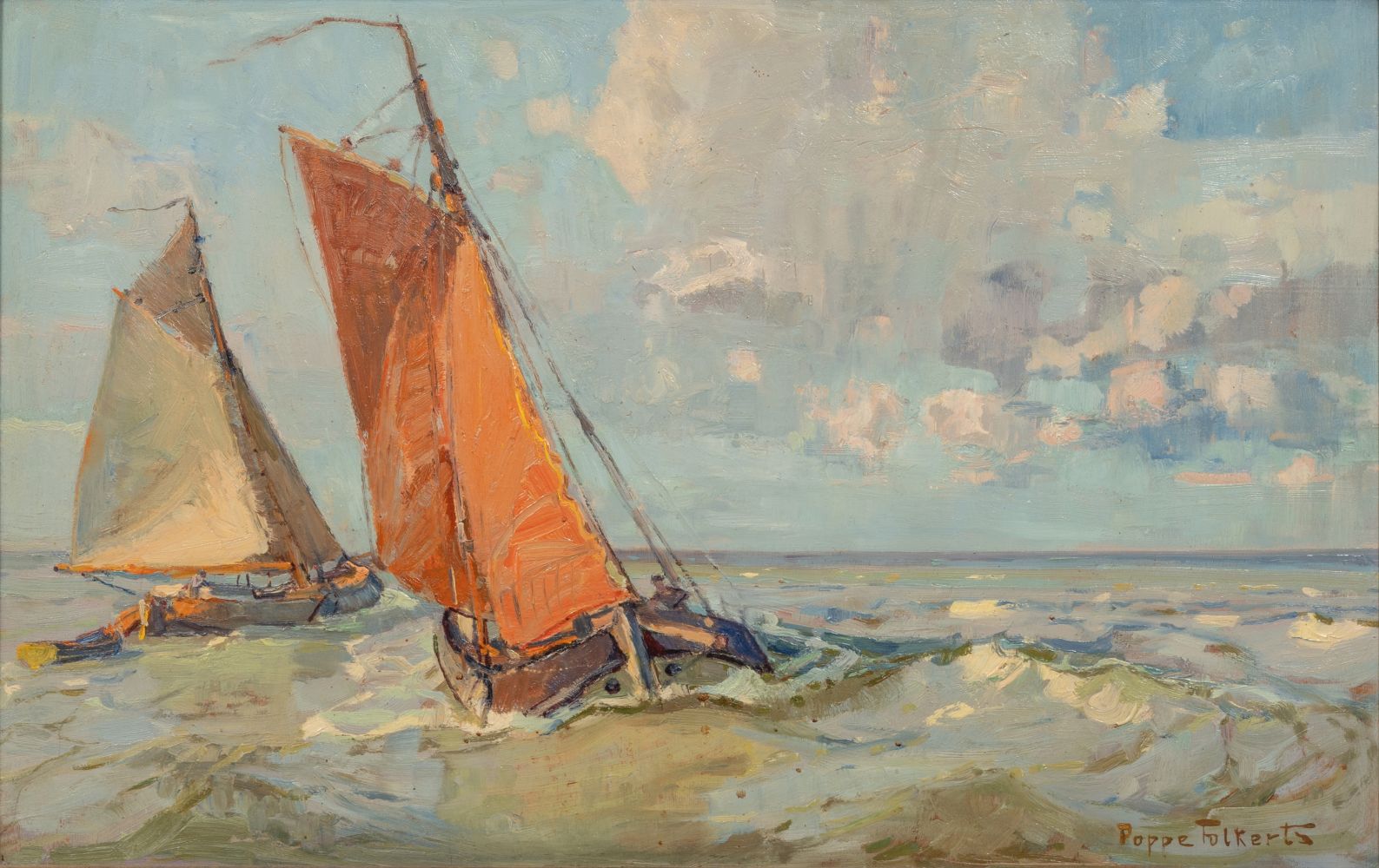 Boats off Norderney