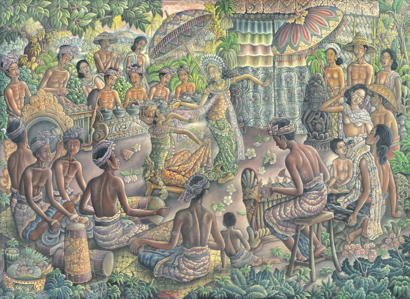 Anak Agung Gede Sobrat - Celebration on Bali Celebration on Bali