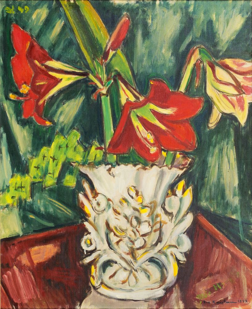 Ivo Hauptmann - Amaryllis in der Vase Amaryllis in der Vase