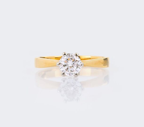 A Solitaire Diamond Ring