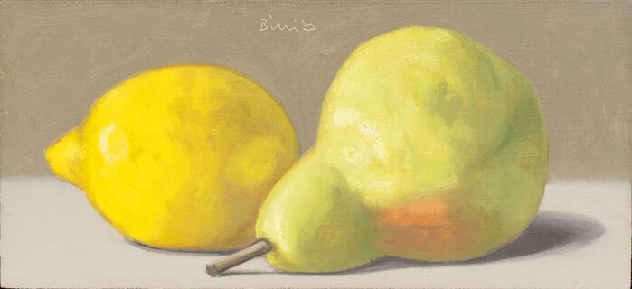Zitrone und Birne