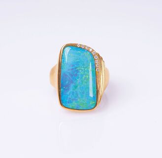 An Opal Ring