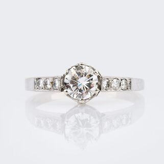 A Solitaire Diamond Ring