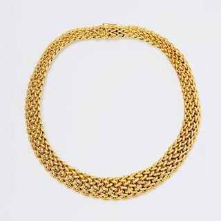 Gold-Collier 'Milanaise'