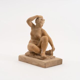 A Sitting Nude