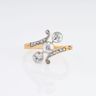 Jugendstil-Diamant-Ring