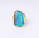 An Opal Ring