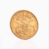 A Gold Coin '20 Dollars American Liberty Head 1899' - image 2