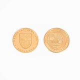 Zwei Goldmünzen 'Duisburg' - Bild 2