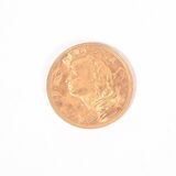 Satz von 5 Goldmünzen '20 Schweizer Franken' - Bild 2
