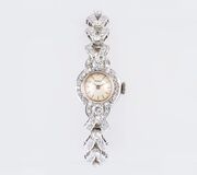 A Lady's Wristwatch with Diamonds