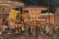 Fun Fair by Night - image 1