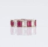 A Memory Ring with Rubies and Diamonds - image 1