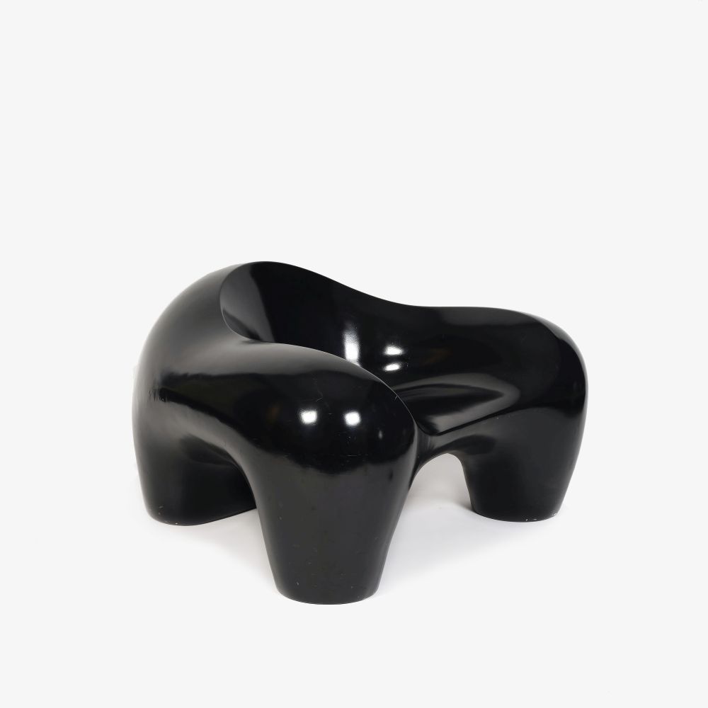 Jochen Claussen-Finks - Schwarzer Seventies Lounge Chair Schwarzer Seventies Lounge Chair