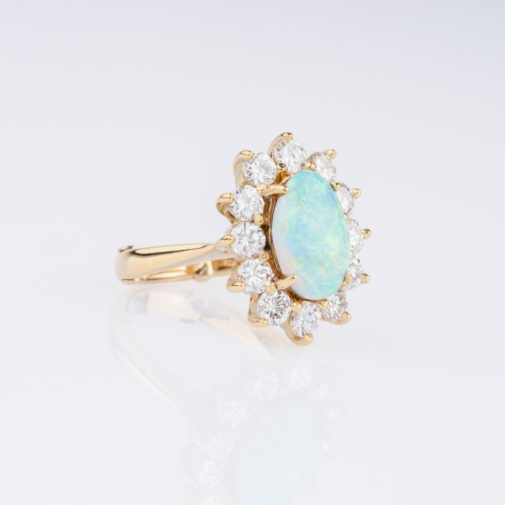 Opal-Brillant-Ring - Bild 2