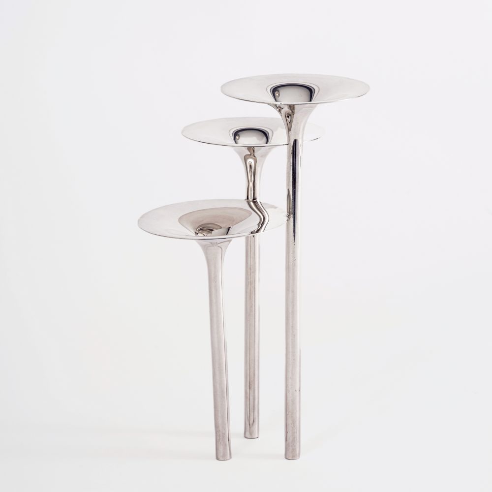 Lino Sabattini - A Design Candlestick 'Concerto di Trombe' A Design Candlestick 'Concerto di Trombe'