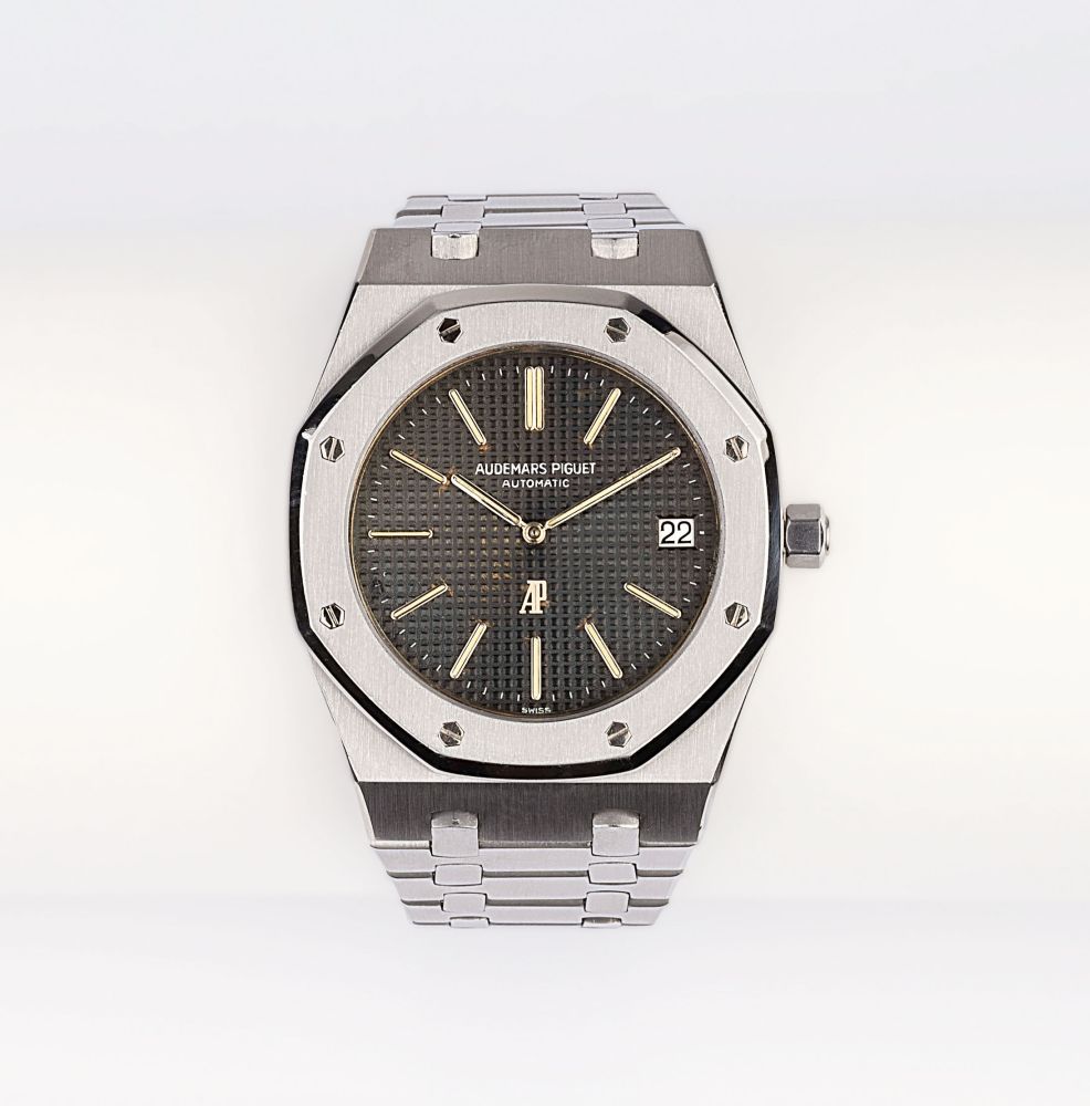 Audemars Piguet - Seltene Herren-Armbanduhr 'Royal Oak Jumbo' A-Serie Seltene Herren-Armbanduhr 'Royal Oak Jumbo' A-Serie