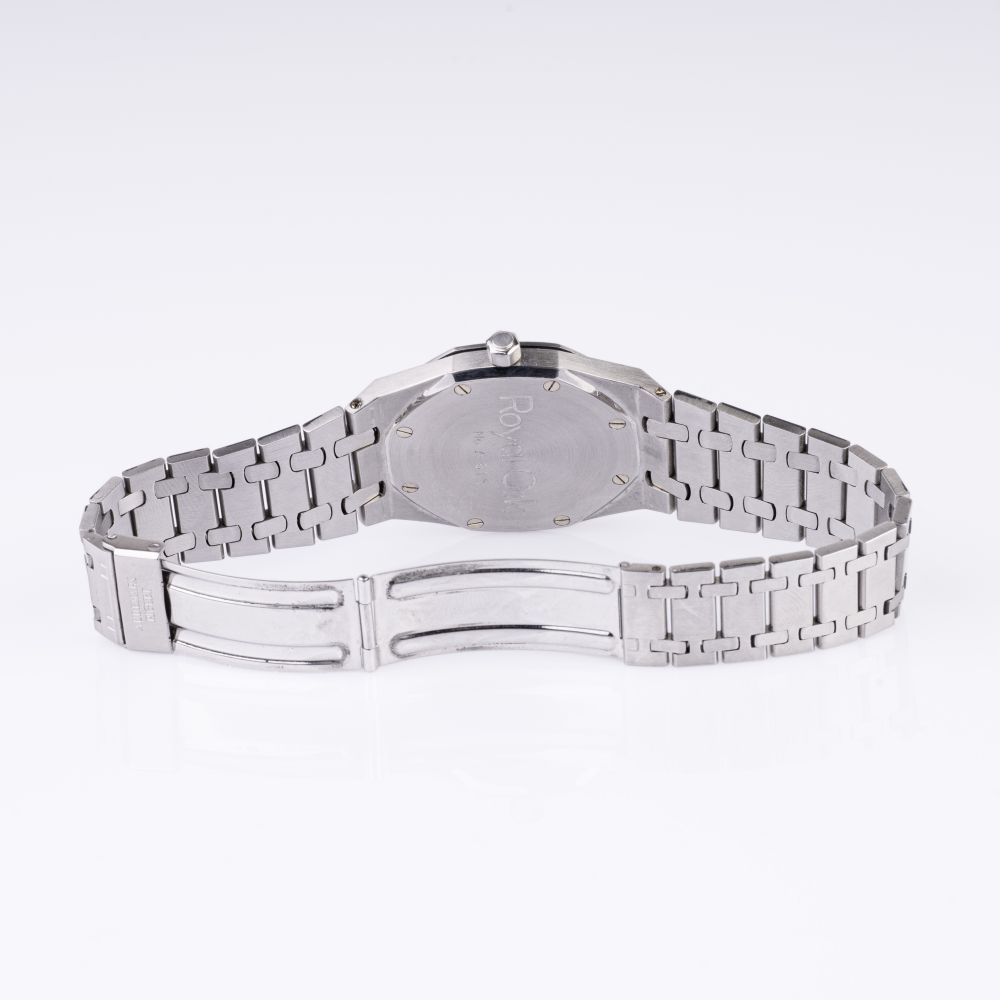 Seltene Herren-Armbanduhr 'Royal Oak Jumbo' A-Serie - Bild 4