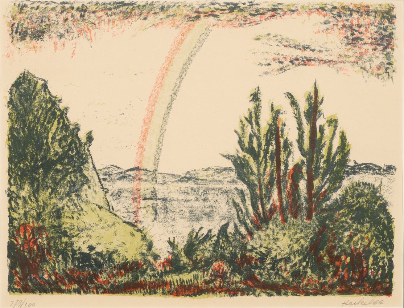 Erich Heckel - Regenbogen Regenbogen