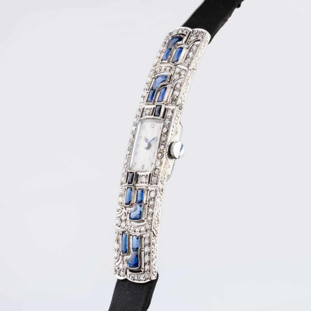An Art-Déco Lady's Wristwatch - image 2
