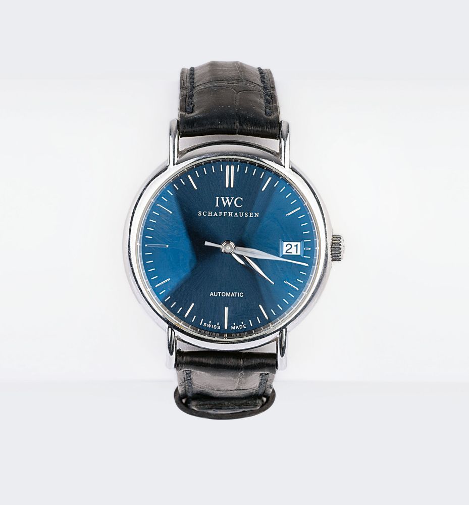 IWC - International Watch Co. - A Gentlemen's Wristwatch 'Portofino' A Gentlemen's Wristwatch 'Portofino'