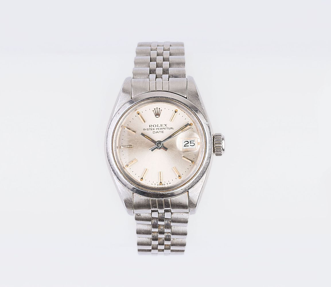 Rolex - A Lady's Wristwatch 'Lady Date' A Lady's Wristwatch 'Lady Date'