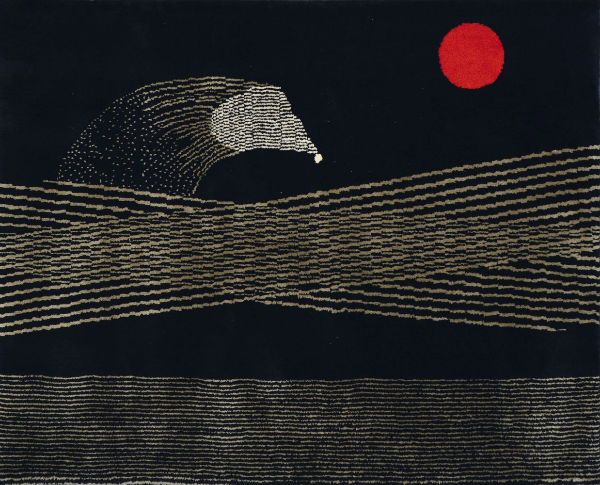 Max Ernst - Künstlerteppich 'Komet' Künstlerteppich 'Komet'