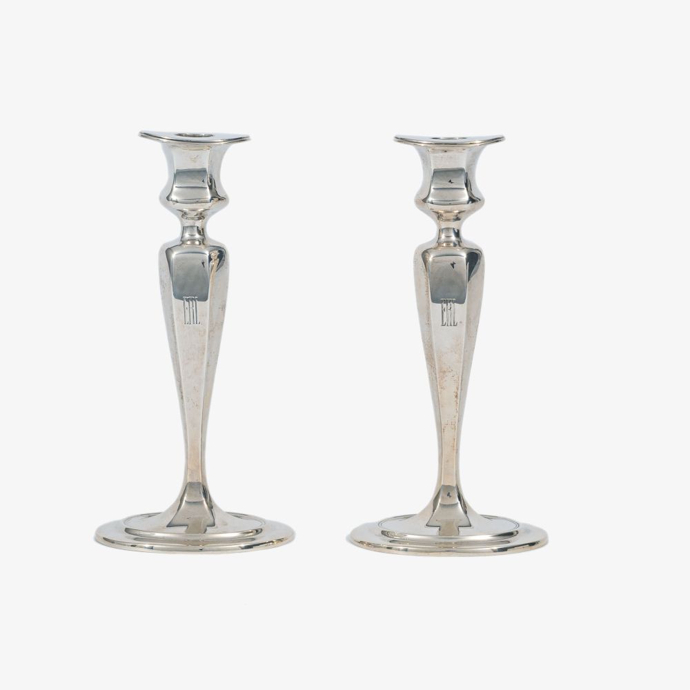 Tiffany & Co. - Paar Jugendstil-Kerzenleuchter Paar Jugendstil-Kerzenleuchter
